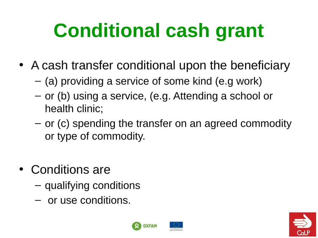 Setting the scene: Different response modalities - slide 8 of 34