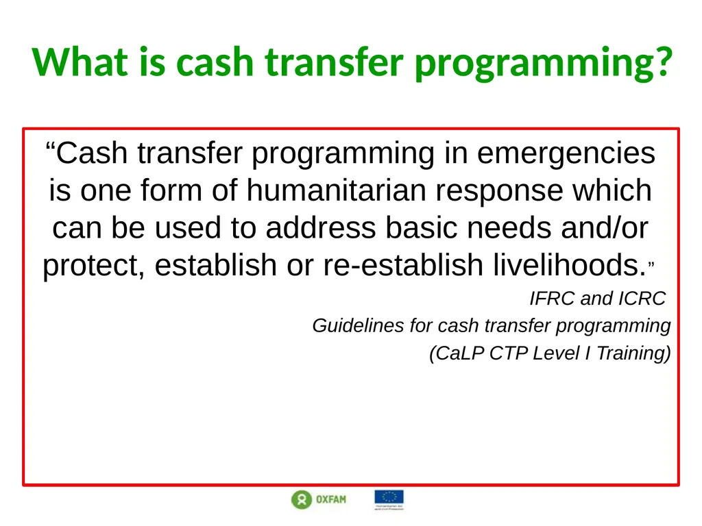 Setting the scene: Different response modalities - slide 4 of 34