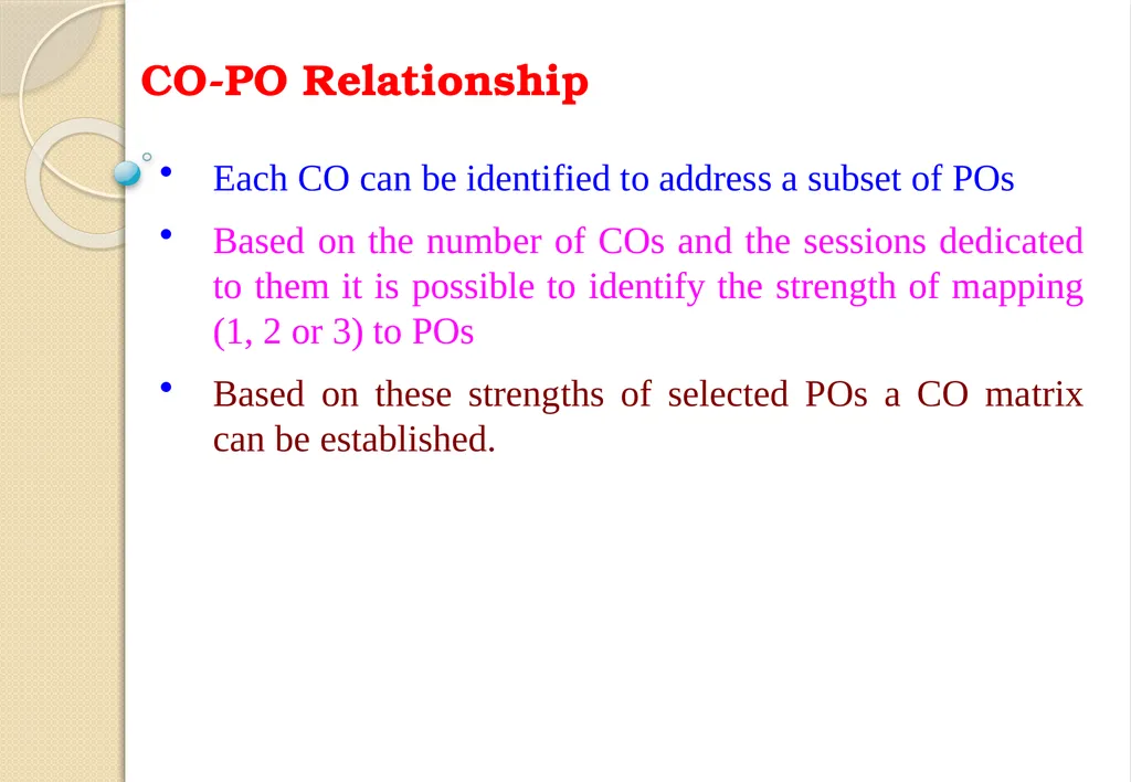 Key Components of OBE and Accreditation - Vision, - slide 35 of 61