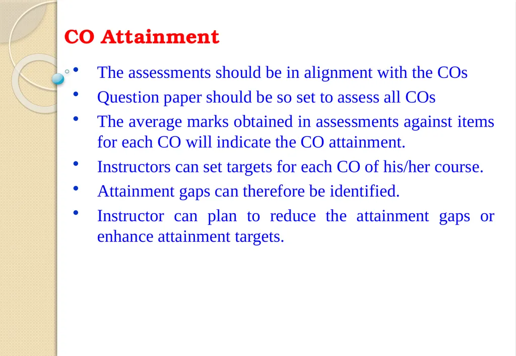 Key Components of OBE and Accreditation - Vision, - slide 52 of 61