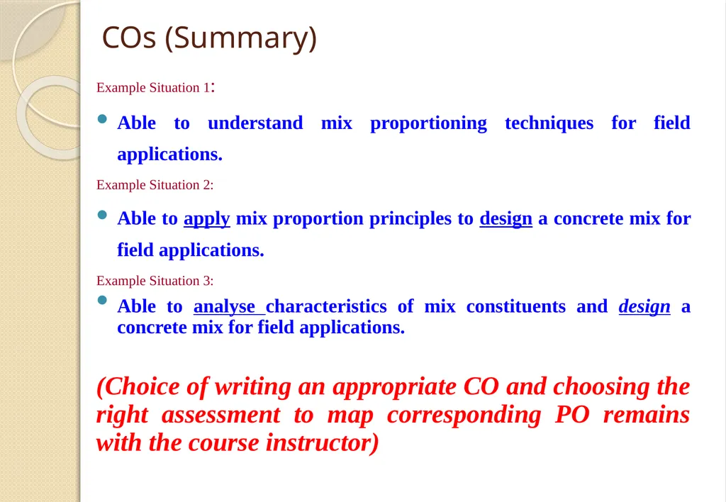 Key Components of OBE and Accreditation - Vision, - slide 46 of 61