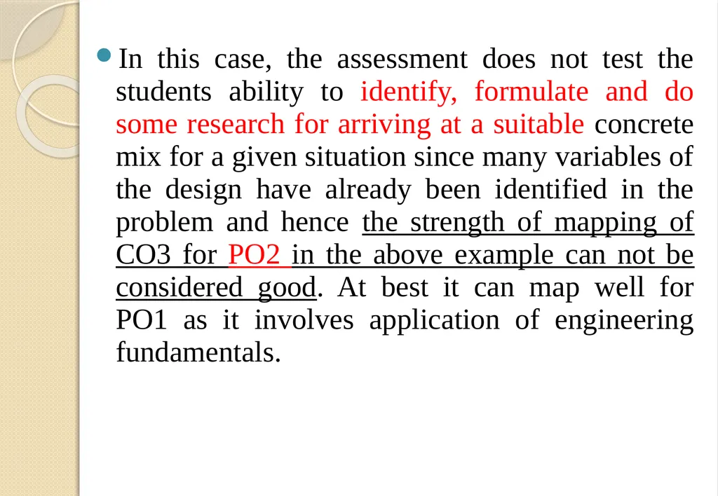 Key Components of OBE and Accreditation - Vision, - slide 43 of 61