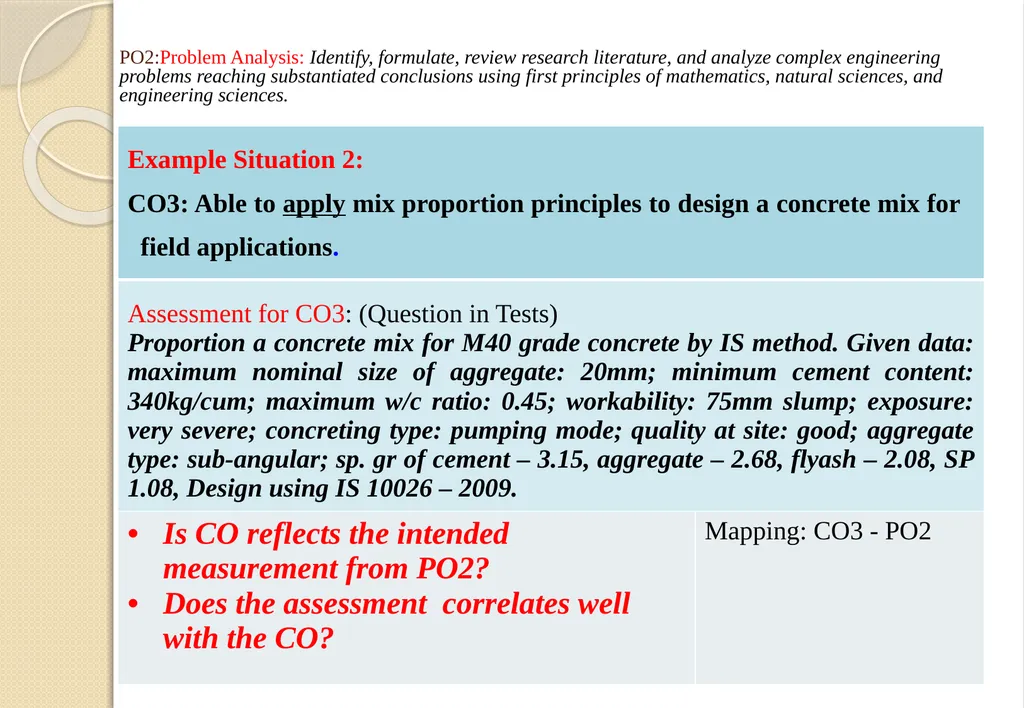 Key Components of OBE and Accreditation - Vision, - slide 42 of 61