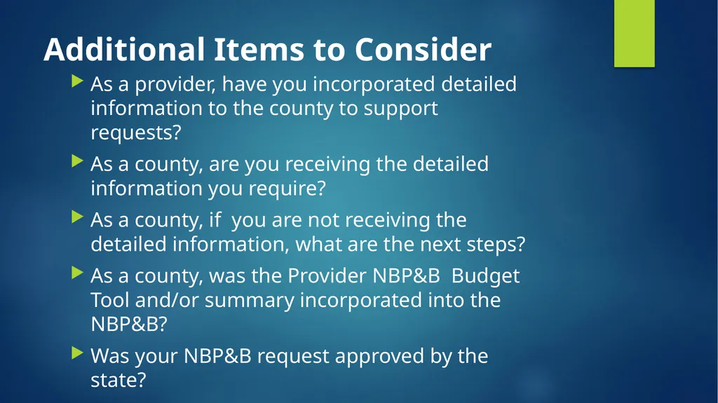 Enhancing County and Provider Contract Discussions - slide 14 of 17
