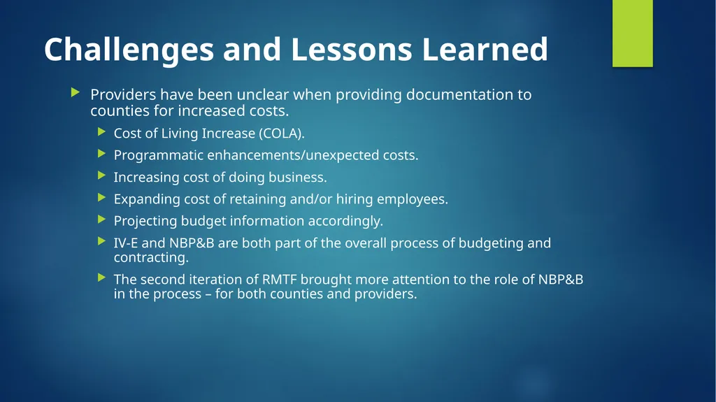 Enhancing County and Provider Contract Discussions - slide 3 of 17