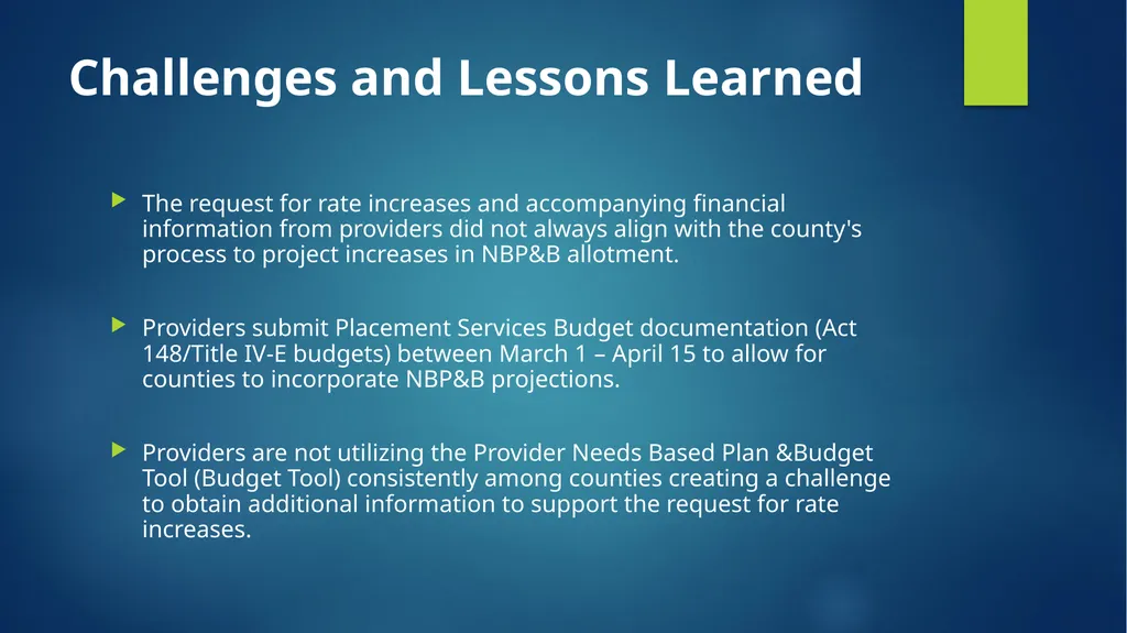 Enhancing County and Provider Contract Discussions - slide 5 of 17