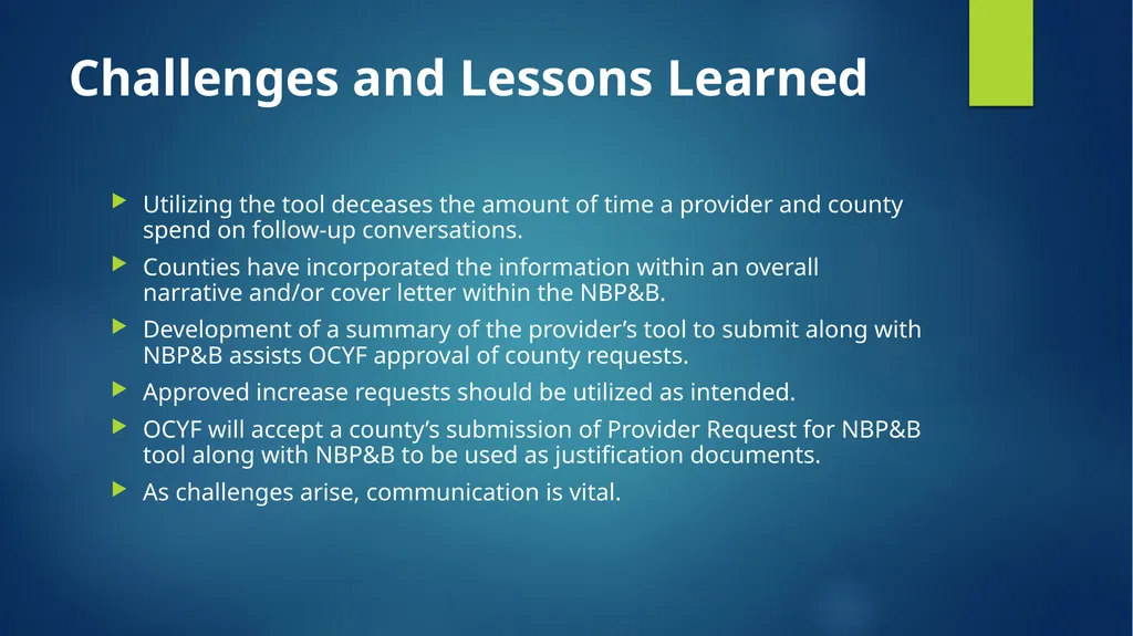 Enhancing County and Provider Contract Discussions - slide 7 of 17