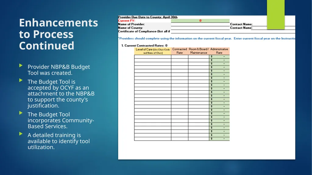Enhancing County and Provider Contract Discussions - slide 12 of 17