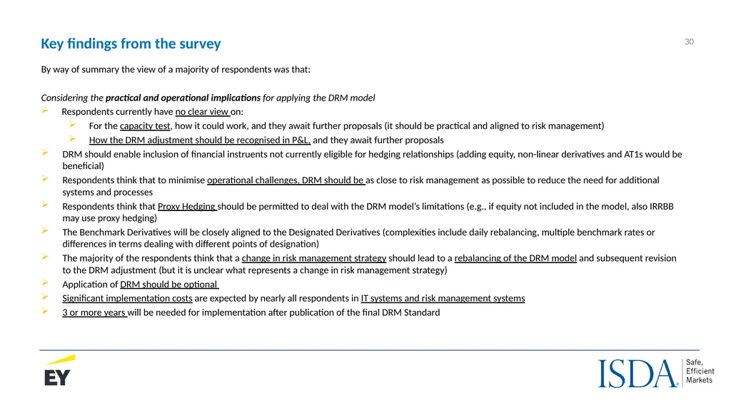 The IASB’s proposed Dynamic Risk Management Model - slide 30 of 30