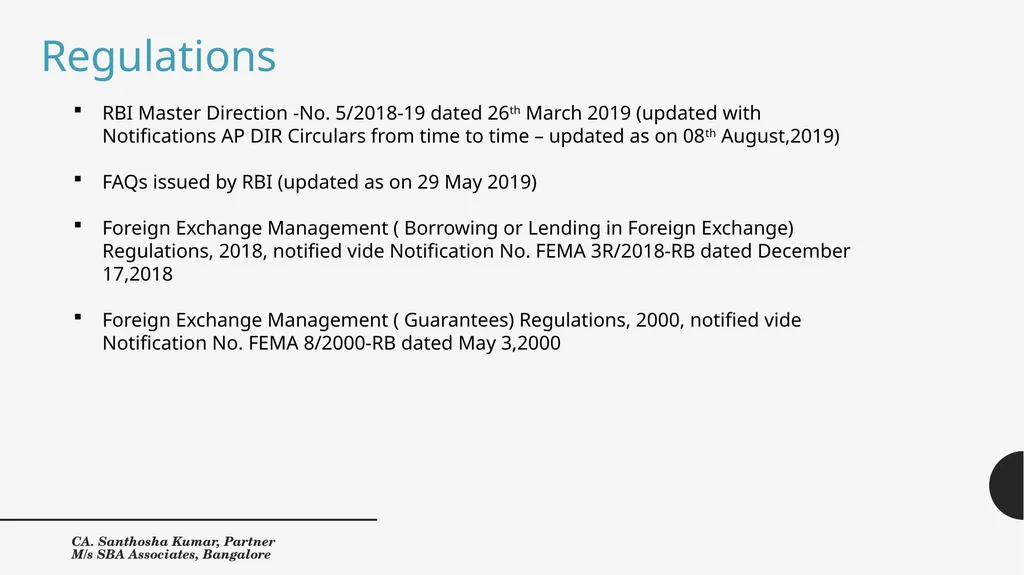 External Commercial Borrowings, Trade Credits and - slide 3 of 33