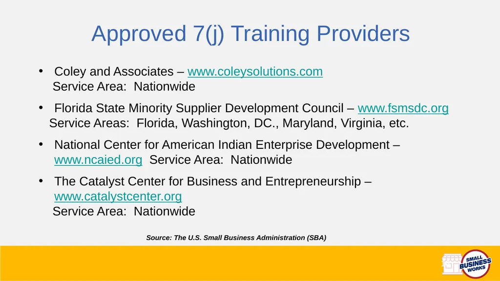 U.S. General Services Administration Small - slide 16 of 21