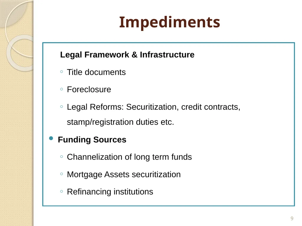 Mortgage Financing Product Restructuring Case - slide 9 of 31