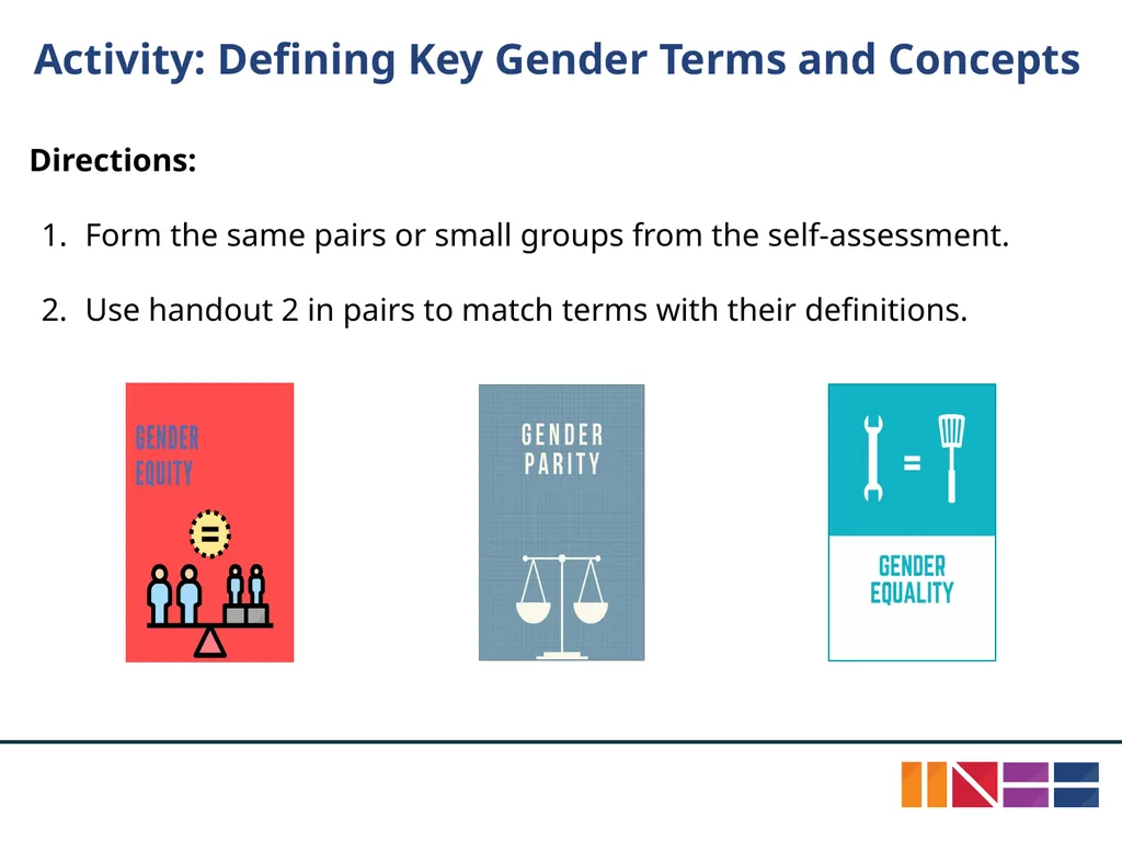 INEE Guidance Note on Gender: Gender Equality in - slide 4 of 17