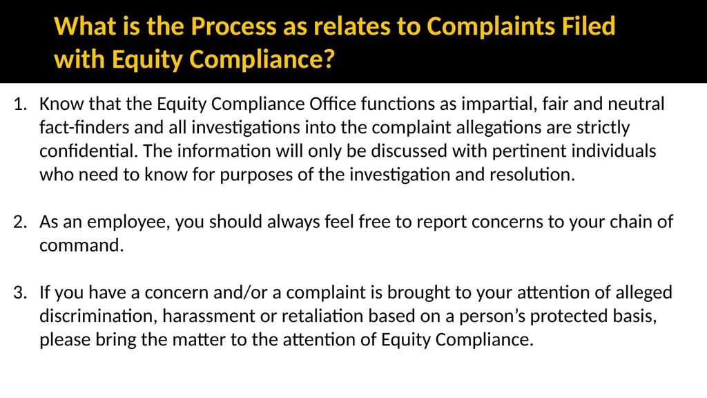 EEO, ADA & Sexual Misconduct Training for - slide 37 of 41