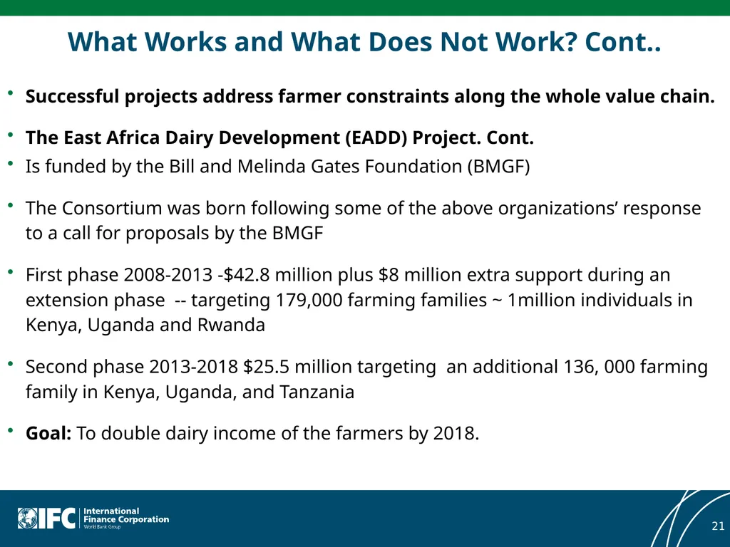 Meta-Evaluation of Private Sector Interventions in - slide 21 of 25