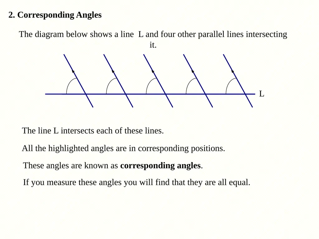 Class 1: Angles Class 2: Parallel lines and angles - slide 14 of 50