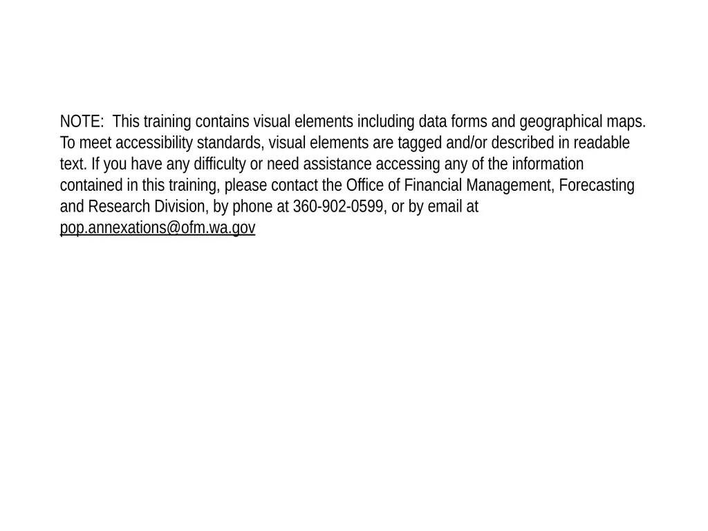 Census Administrator Training NOTE: This training - slide 2 of 46