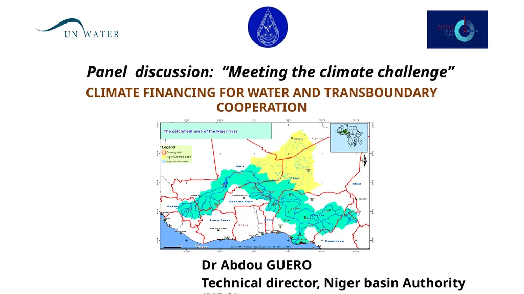 Dr Abdou GUERO Technical director, Niger basin