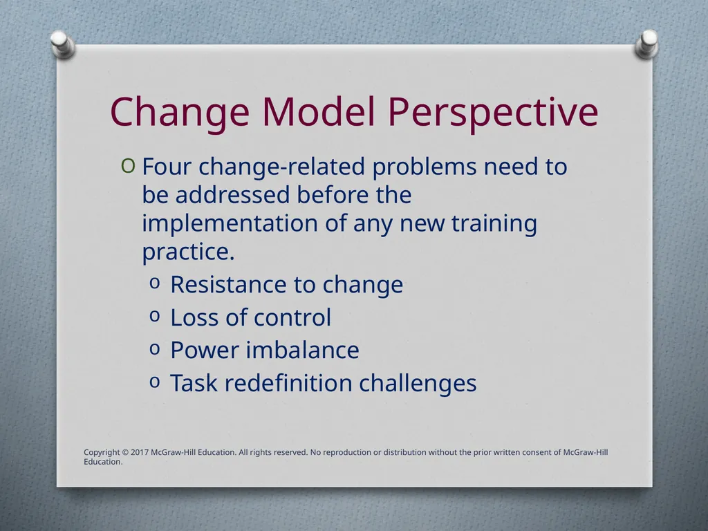 Chapter Two Strategic Training Objectives Discuss - slide 34 of 39