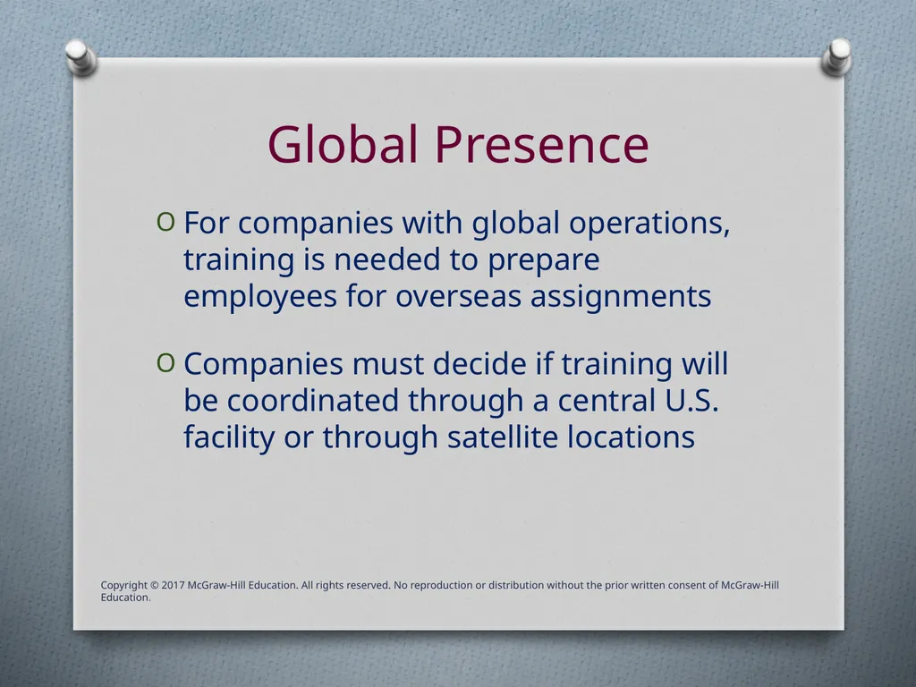 Chapter Two Strategic Training Objectives Discuss - slide 21 of 39