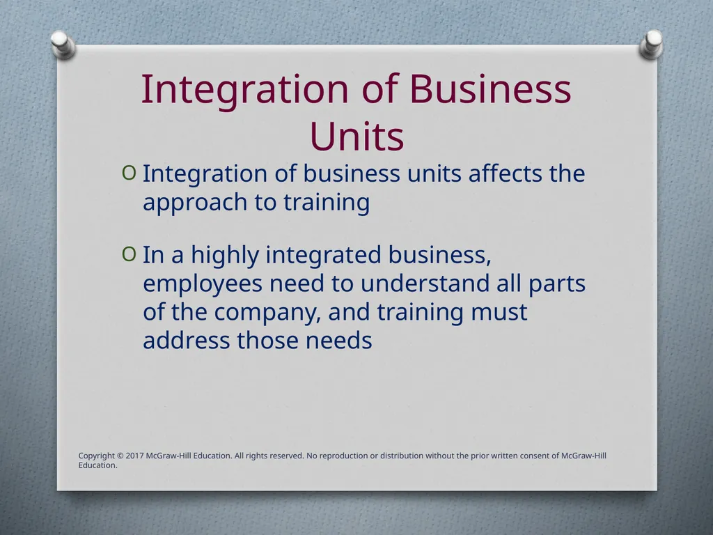 Chapter Two Strategic Training Objectives Discuss - slide 20 of 39