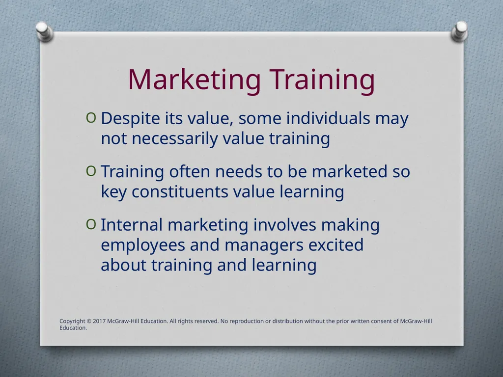 Chapter Two Strategic Training Objectives Discuss - slide 36 of 39