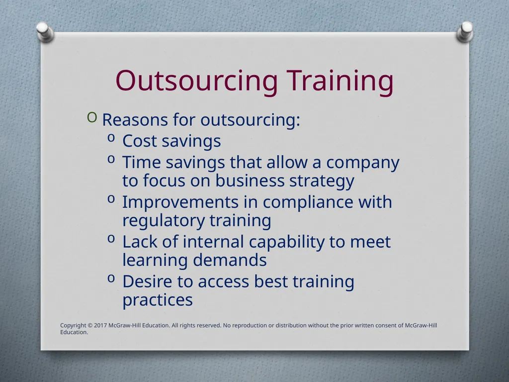 Chapter Two Strategic Training Objectives Discuss - slide 38 of 39