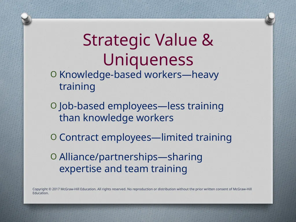 Chapter Two Strategic Training Objectives Discuss - slide 25 of 39