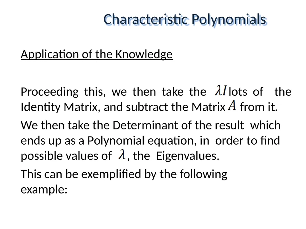 Mathematical Fundamentals: Linear Algebra Jothi - slide 21 of 57