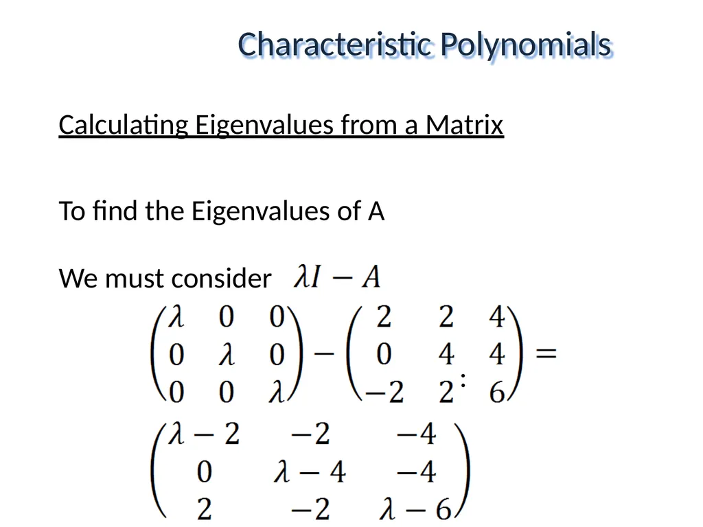 Mathematical Fundamentals: Linear Algebra Jothi - slide 22 of 57