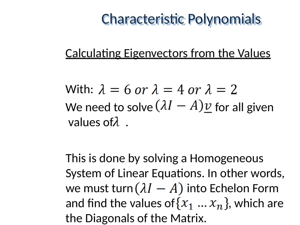 Mathematical Fundamentals: Linear Algebra Jothi - slide 24 of 57