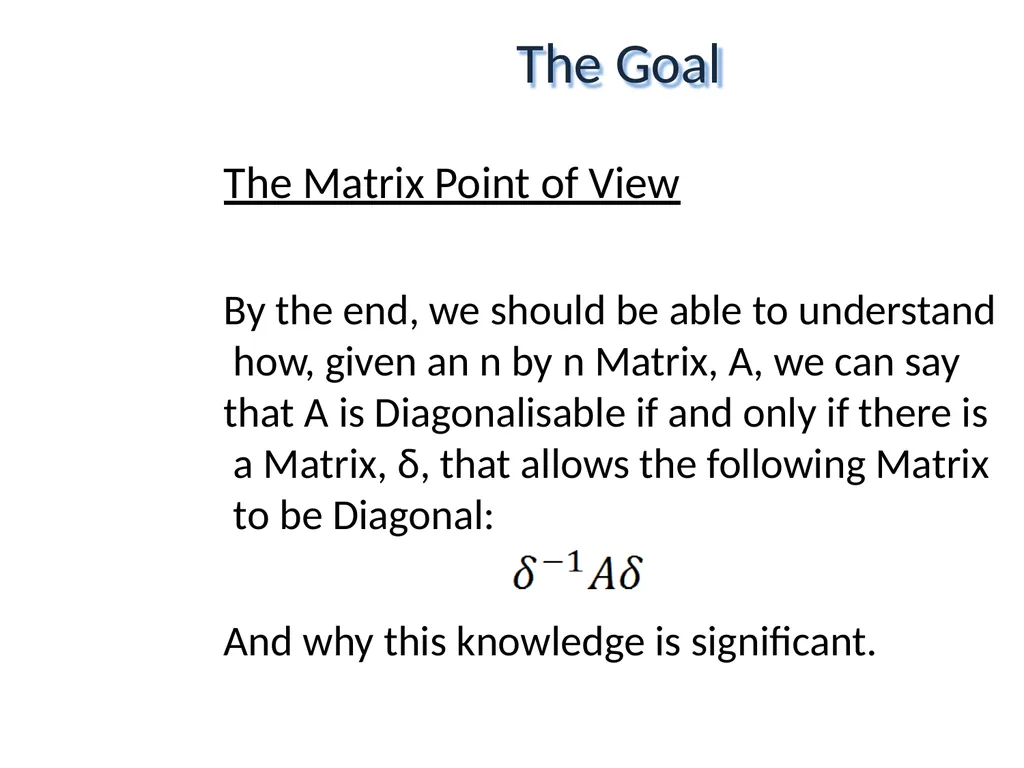 Mathematical Fundamentals: Linear Algebra Jothi - slide 8 of 57