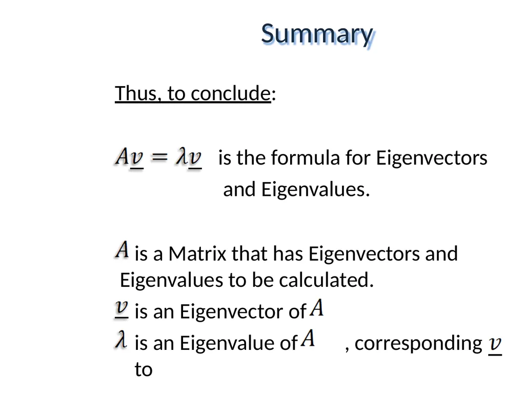 Mathematical Fundamentals: Linear Algebra Jothi - slide 50 of 57