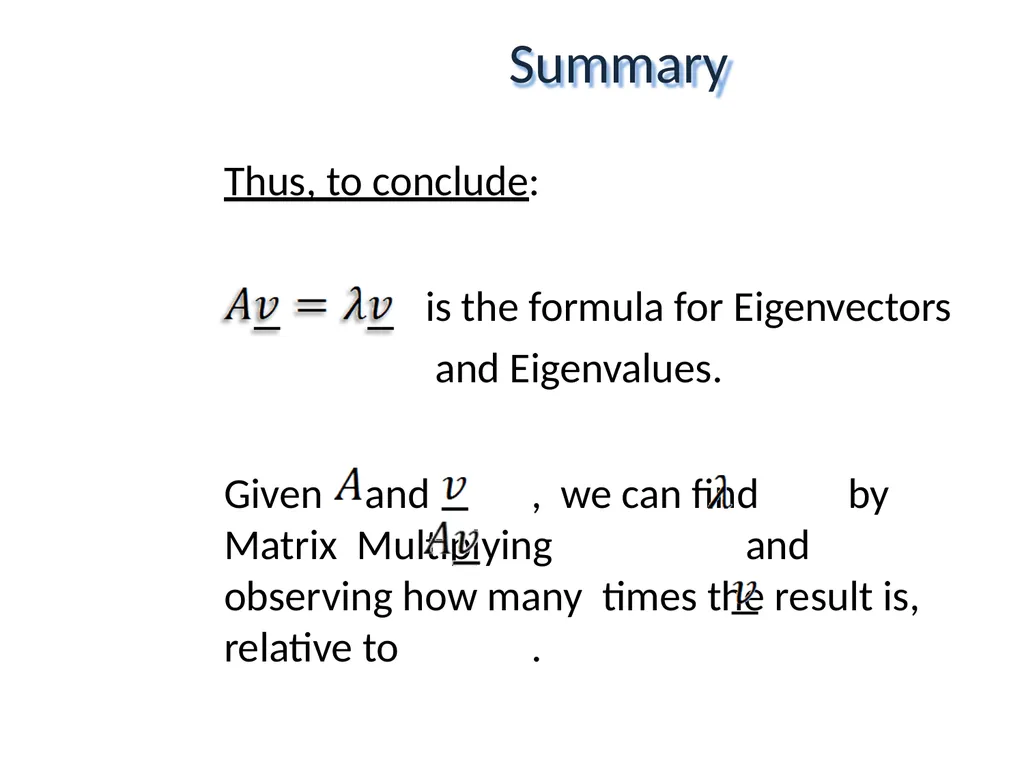 Mathematical Fundamentals: Linear Algebra Jothi - slide 51 of 57