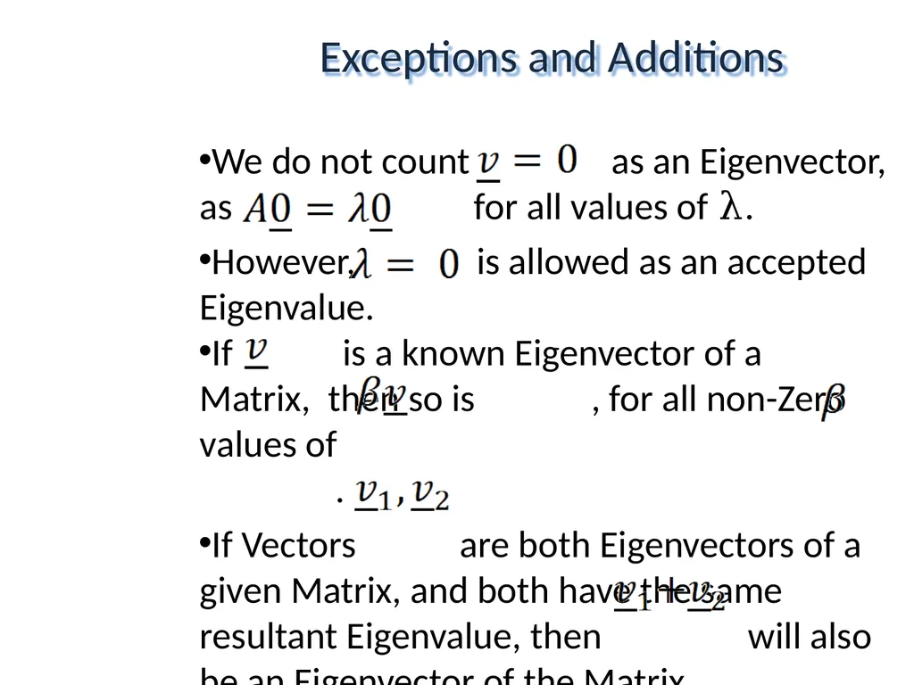 Mathematical Fundamentals: Linear Algebra Jothi - slide 18 of 57