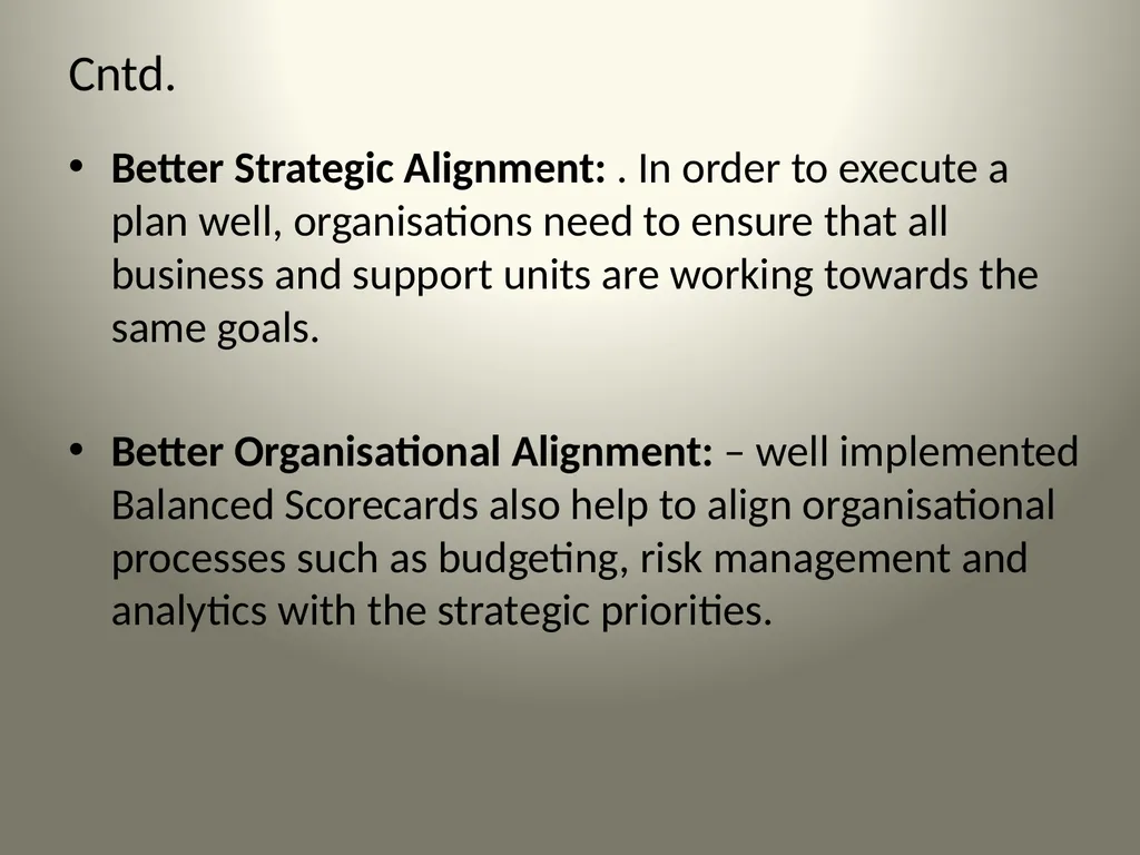 Balanced Scorecard & HR ScoreCard Balanced Score - slide 12 of 36