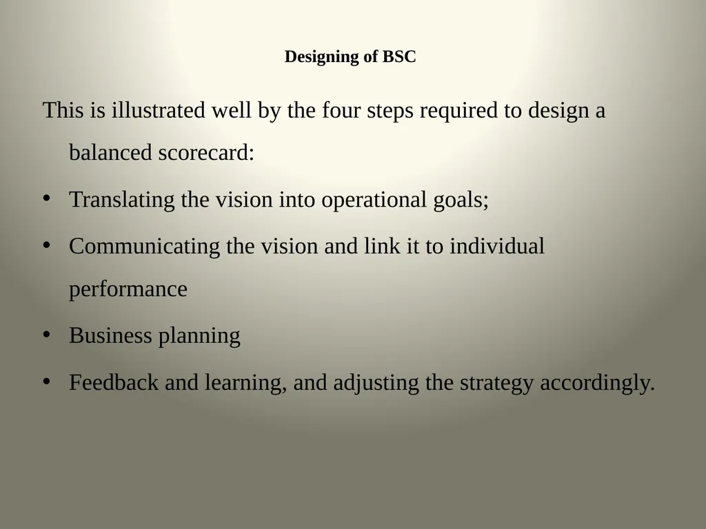 Balanced Scorecard & HR ScoreCard Balanced Score - slide 6 of 36
