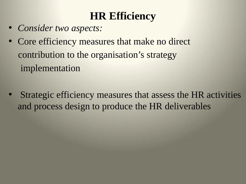 Balanced Scorecard & HR ScoreCard Balanced Score - slide 30 of 36