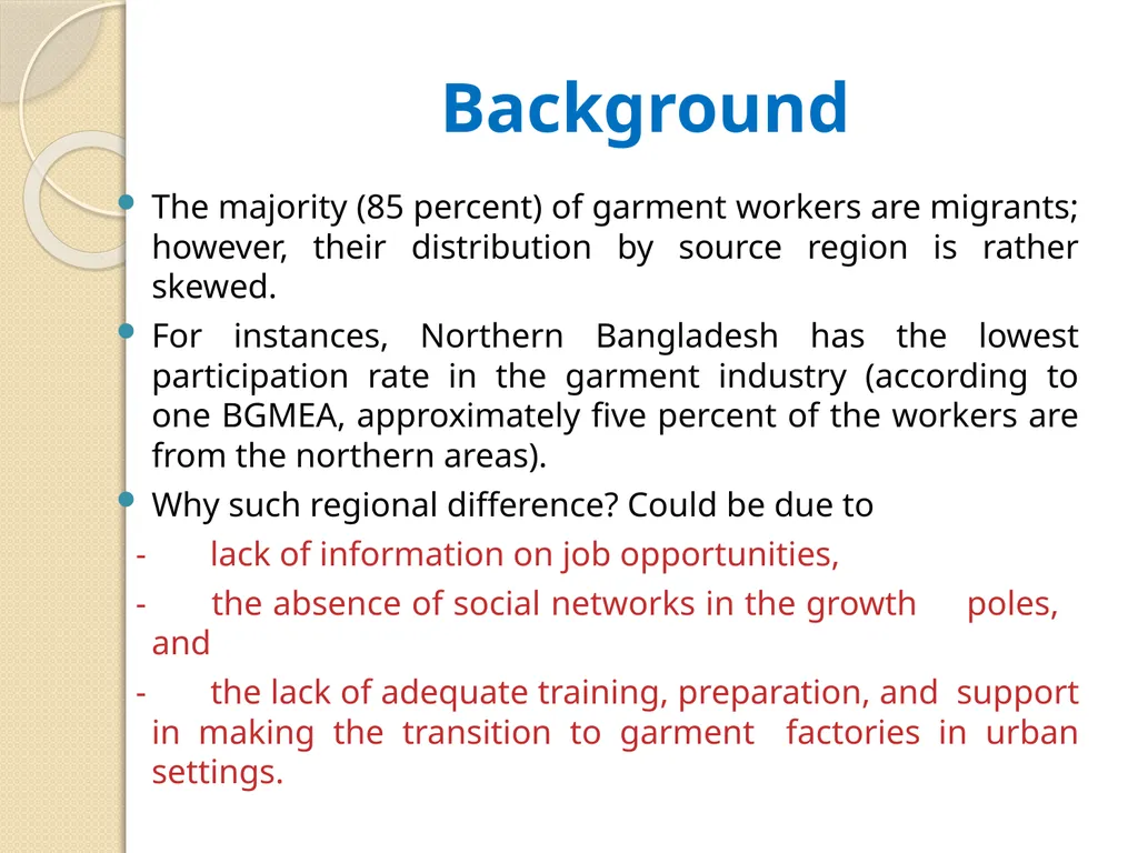 Reducing Extreme Poverty through Skill Training - slide 9 of 28