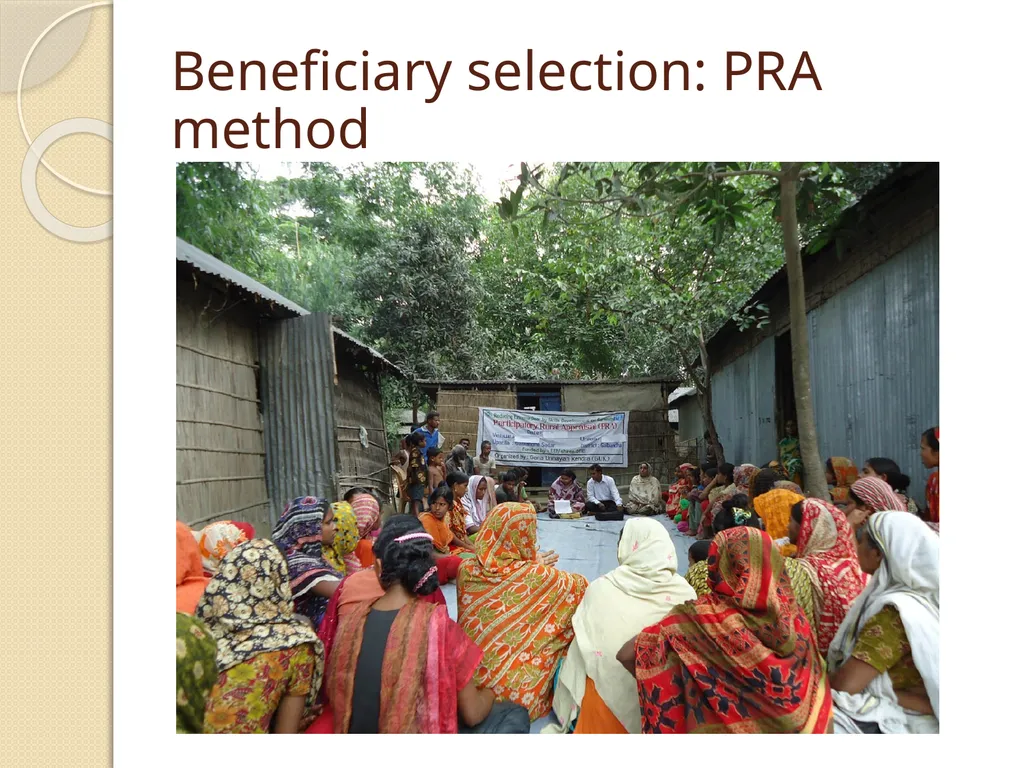 Reducing Extreme Poverty through Skill Training - slide 13 of 28