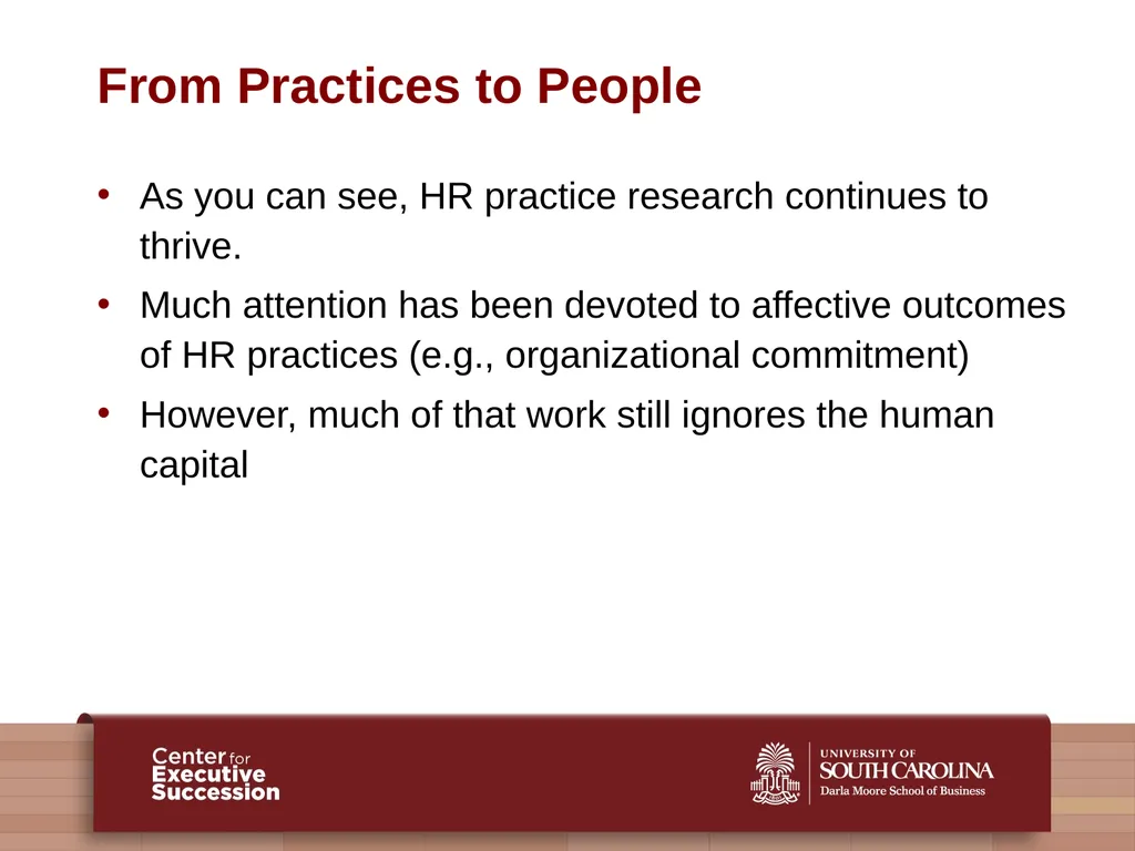 People, Practices, and Performance: Problems and - slide 19 of 40