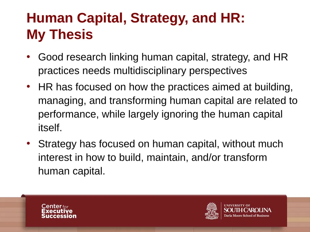 People, Practices, and Performance: Problems and - slide 7 of 40