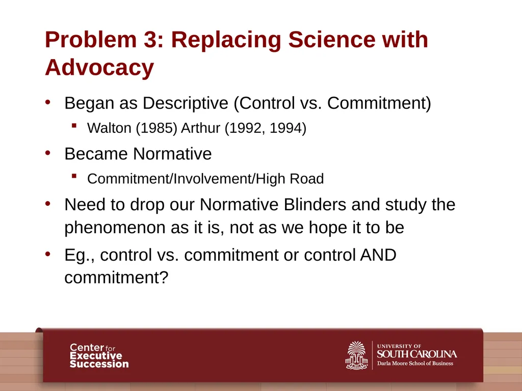 People, Practices, and Performance: Problems and - slide 13 of 40