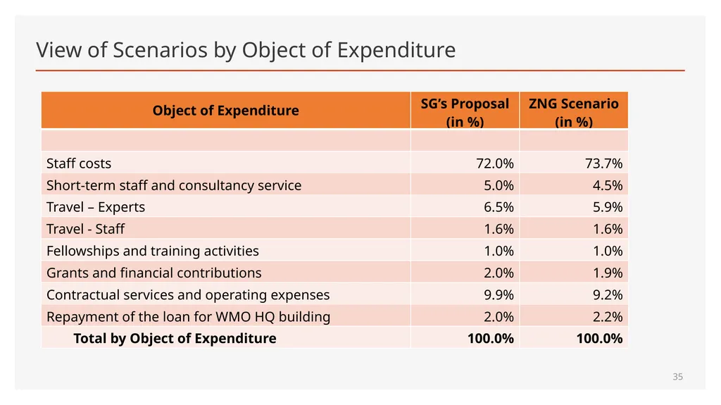 Maximum Expenditures for the nineteenth Financial - slide 35 of 41