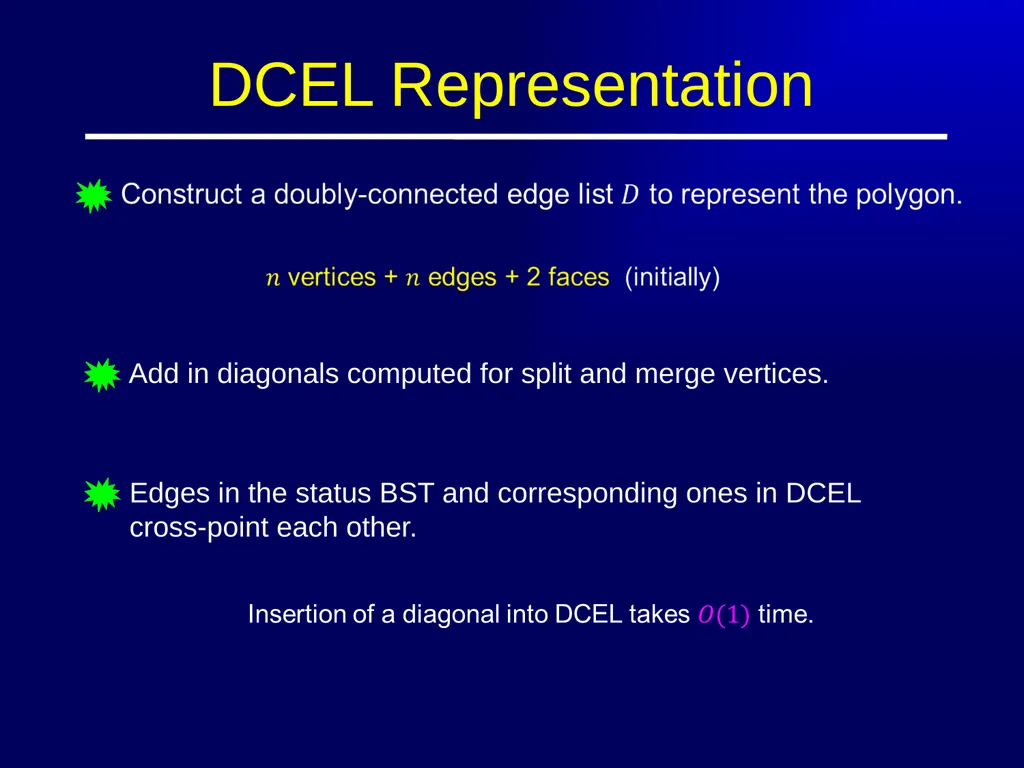 Polygon Triangulation Outline Lecture Notes for - slide 14 of 33