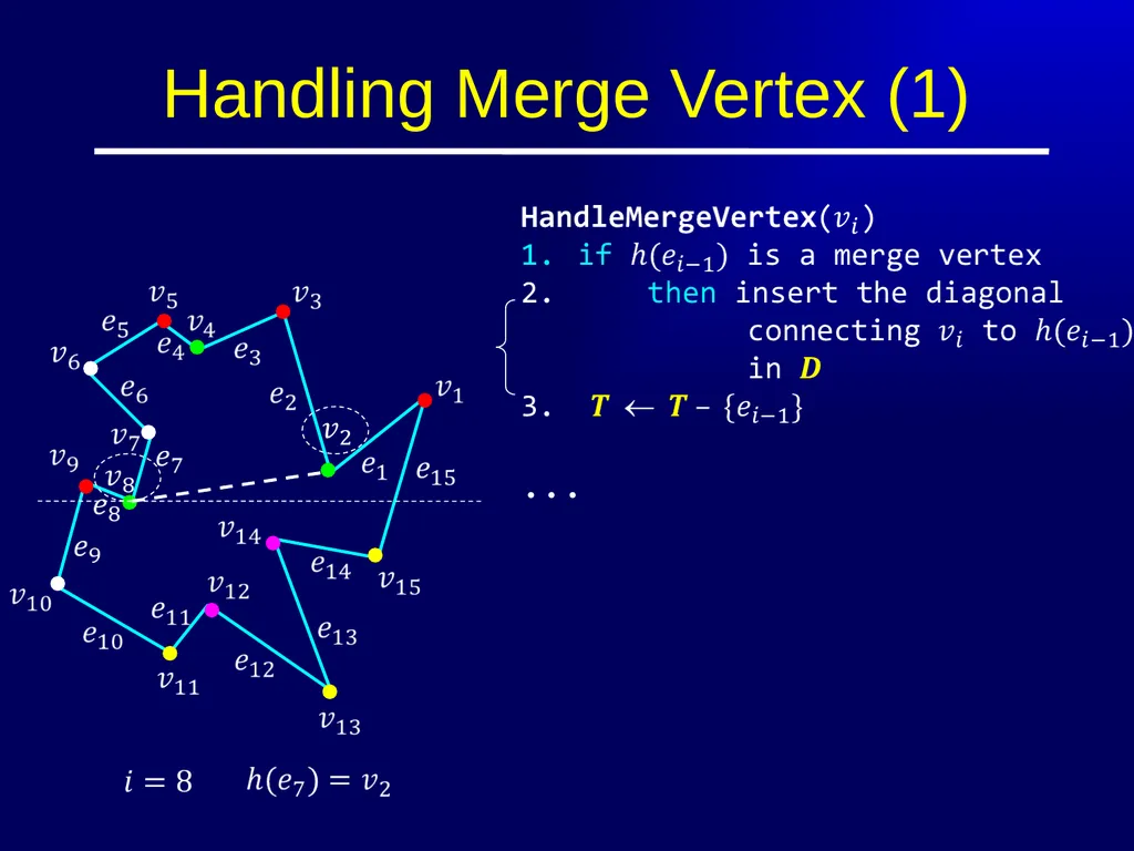 Polygon Triangulation Outline Lecture Notes for - slide 18 of 33