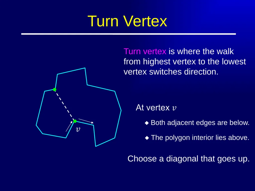 Polygon Triangulation Outline Lecture Notes for - slide 5 of 33