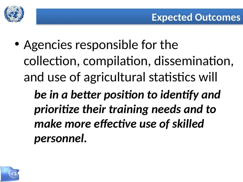 Global Strategy for Improving Statistics for Food - slide 9 of 31