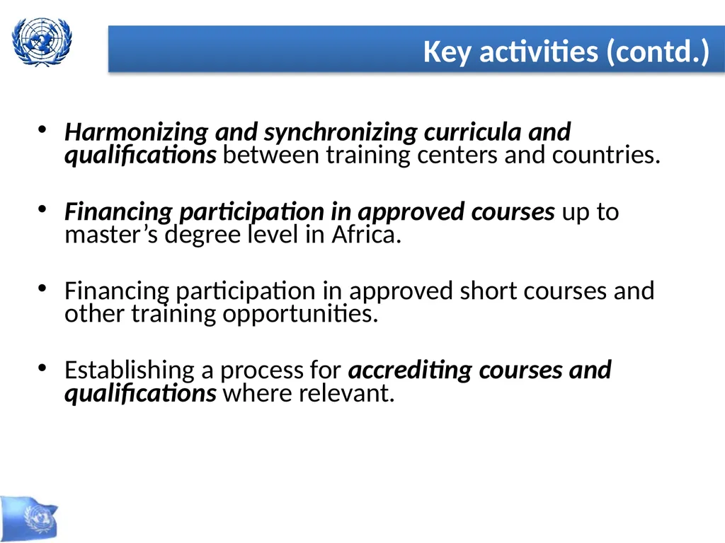 Global Strategy for Improving Statistics for Food - slide 21 of 31