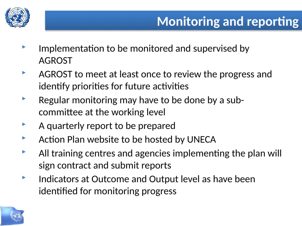 Global Strategy for Improving Statistics for Food - slide 23 of 31